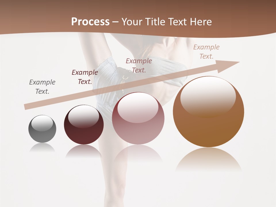 Active Ballet Sensuality PowerPoint Template