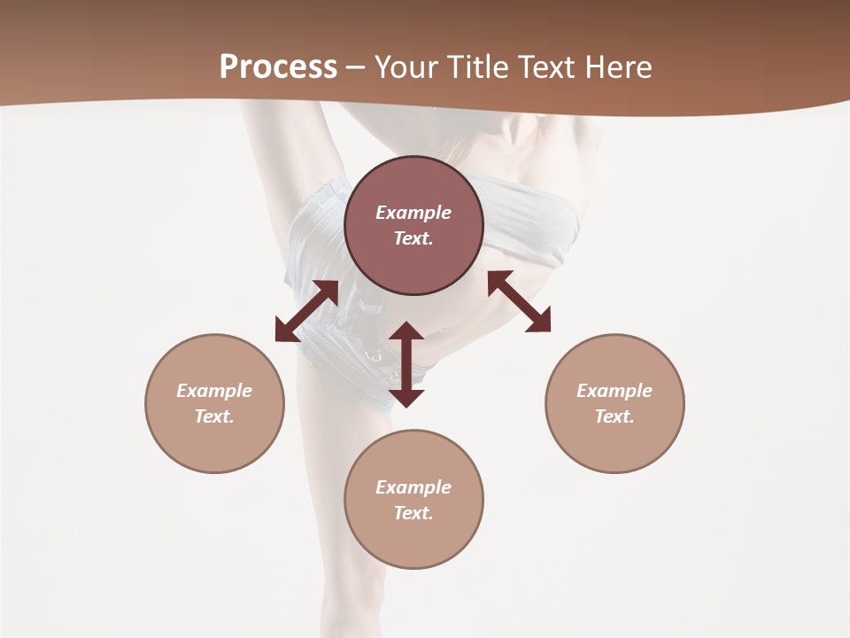 Active Ballet Sensuality PowerPoint Template