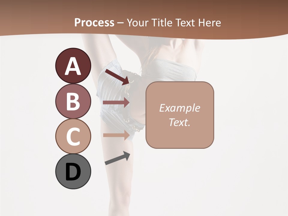 Active Ballet Sensuality PowerPoint Template