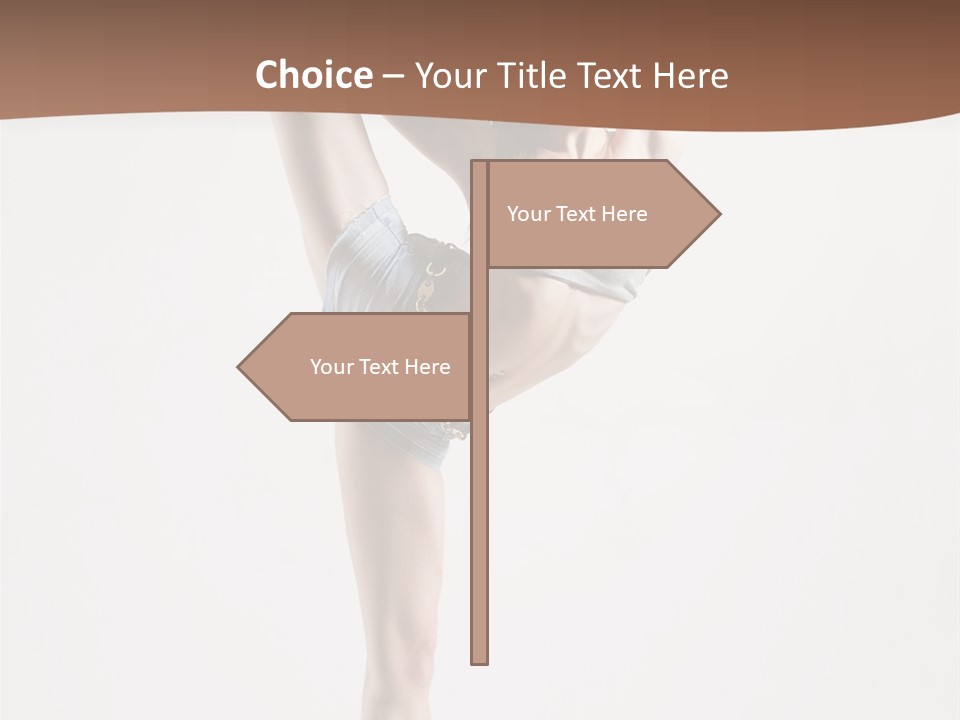 Active Ballet Sensuality PowerPoint Template