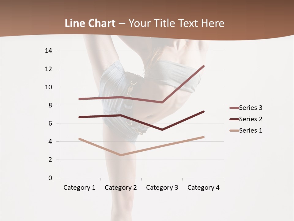 Active Ballet Sensuality PowerPoint Template
