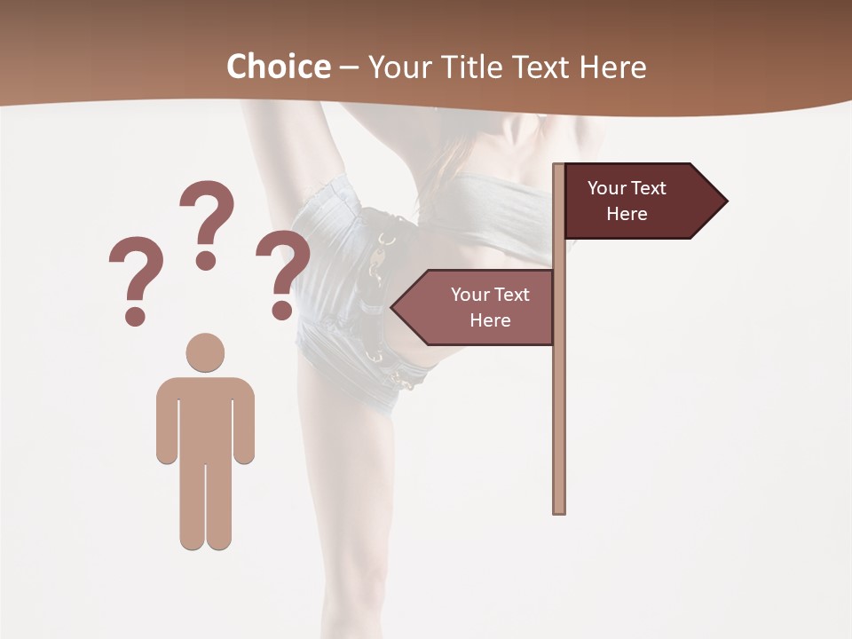 Active Ballet Sensuality PowerPoint Template