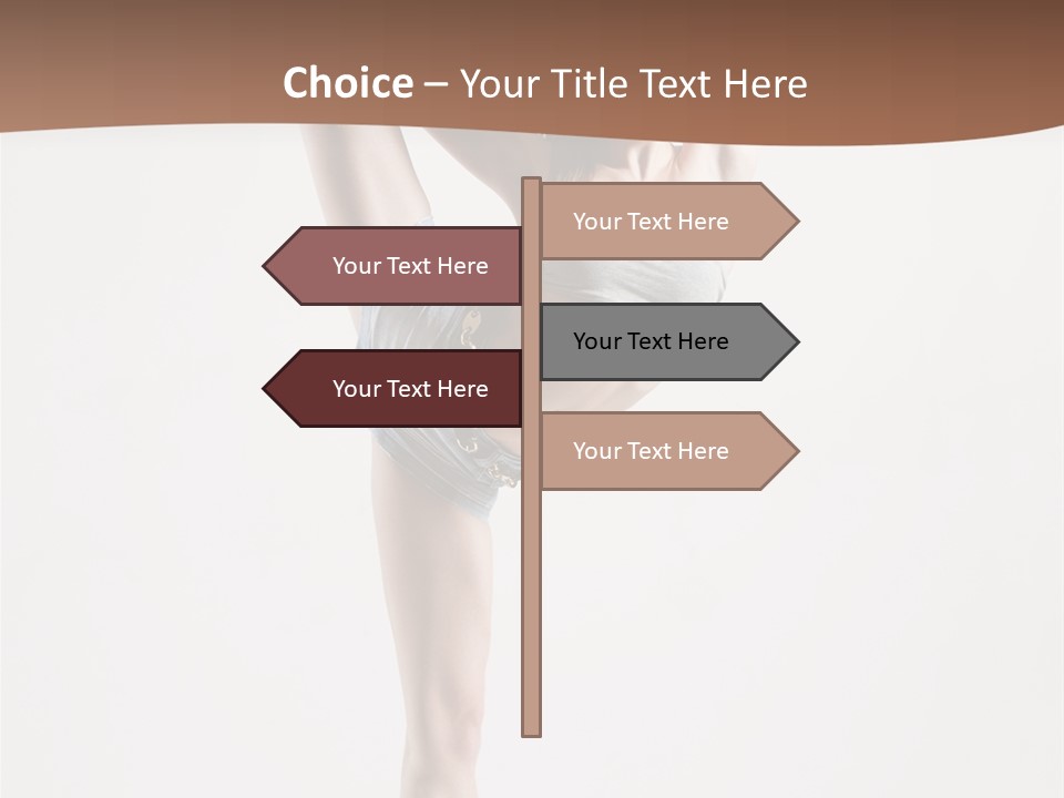 Active Ballet Sensuality PowerPoint Template