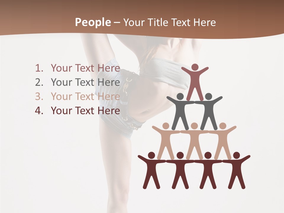 Active Ballet Sensuality PowerPoint Template