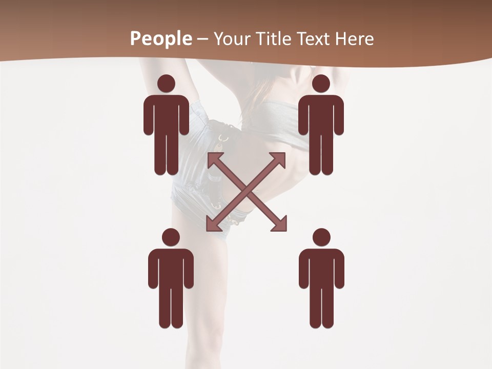 Active Ballet Sensuality PowerPoint Template