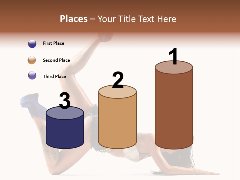 Disco Studio Dancer PowerPoint Template