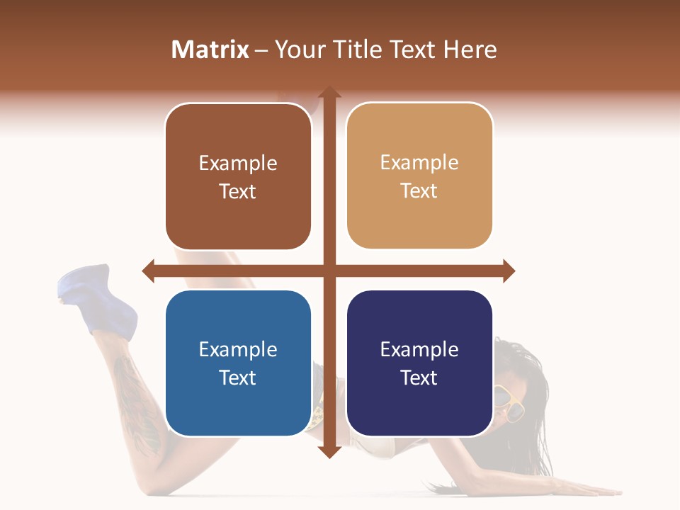 Disco Studio Dancer PowerPoint Template