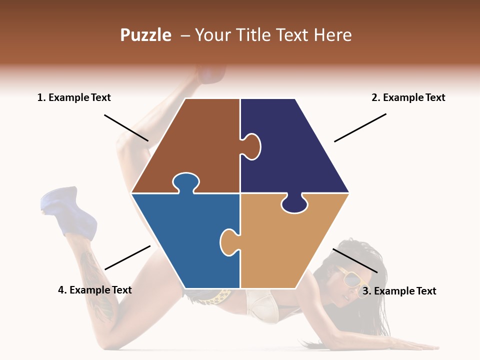 Disco Studio Dancer PowerPoint Template