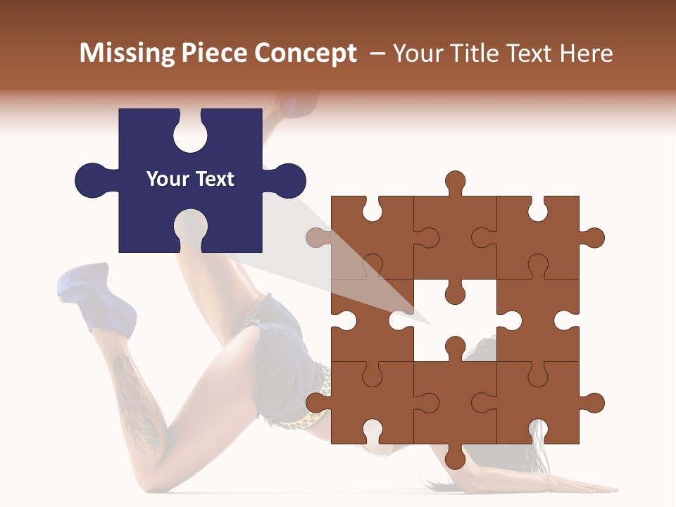 Disco Studio Dancer PowerPoint Template