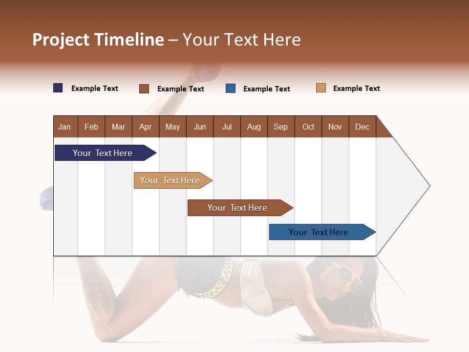 Disco Studio Dancer PowerPoint Template