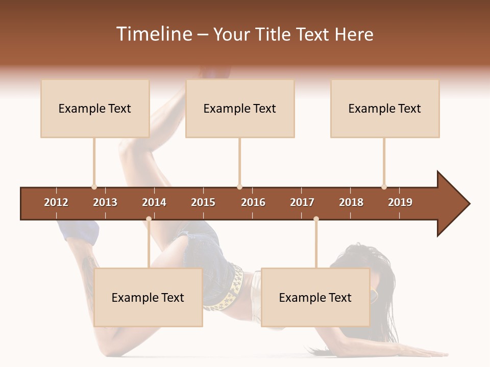 Disco Studio Dancer PowerPoint Template