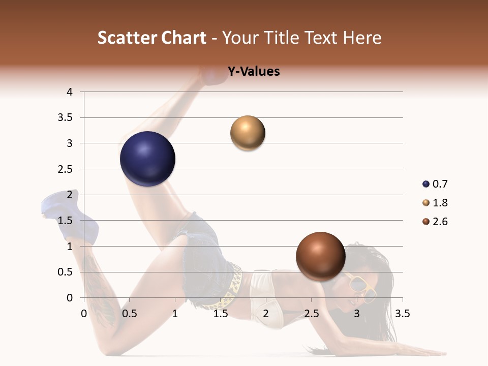 Disco Studio Dancer PowerPoint Template