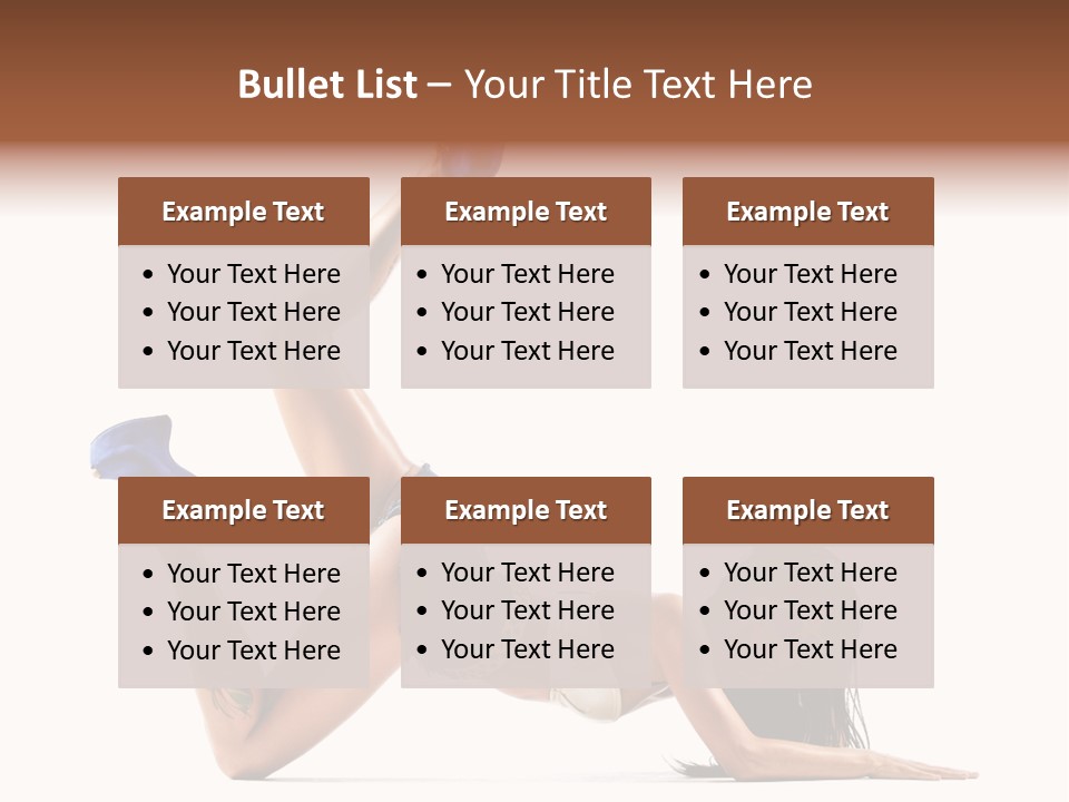 Disco Studio Dancer PowerPoint Template