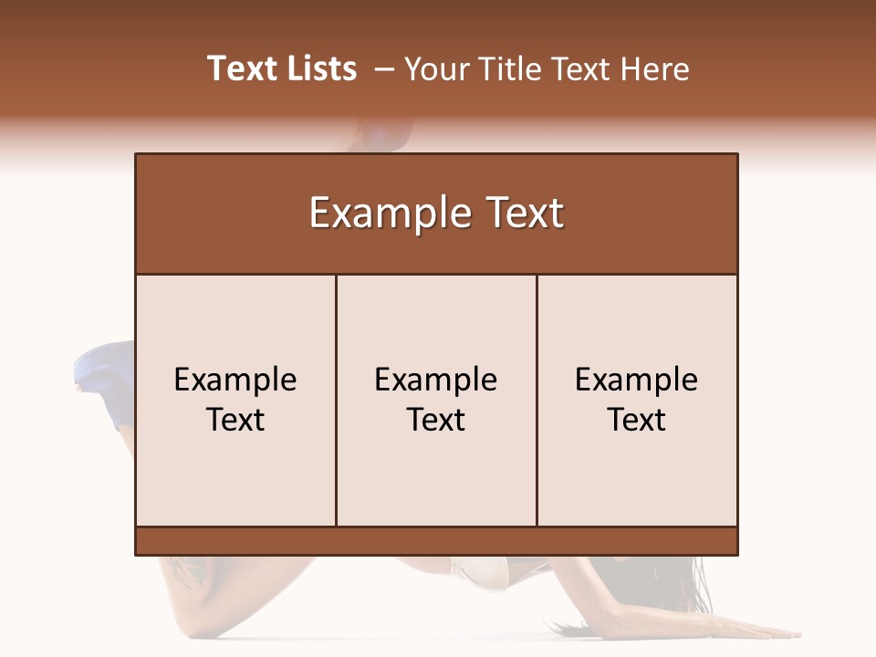 Disco Studio Dancer PowerPoint Template