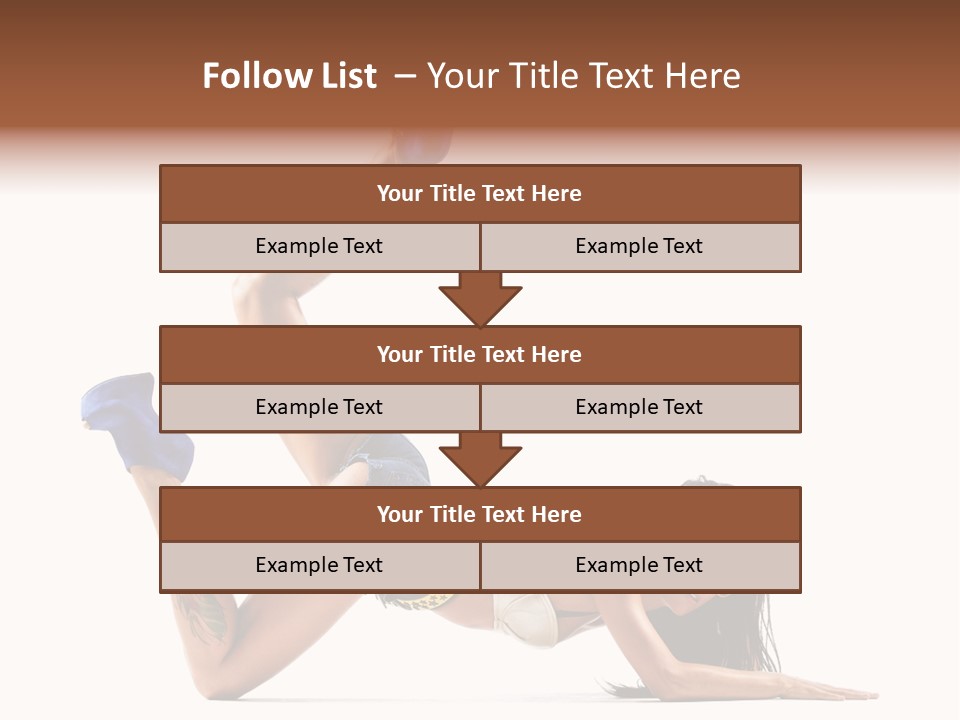 Disco Studio Dancer PowerPoint Template