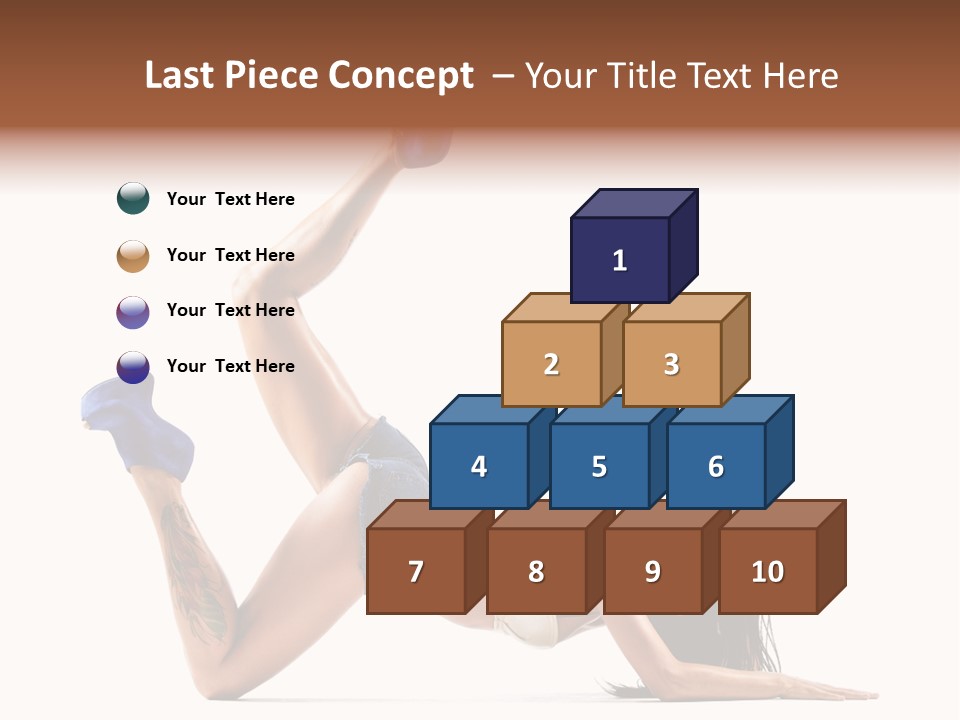 Disco Studio Dancer PowerPoint Template