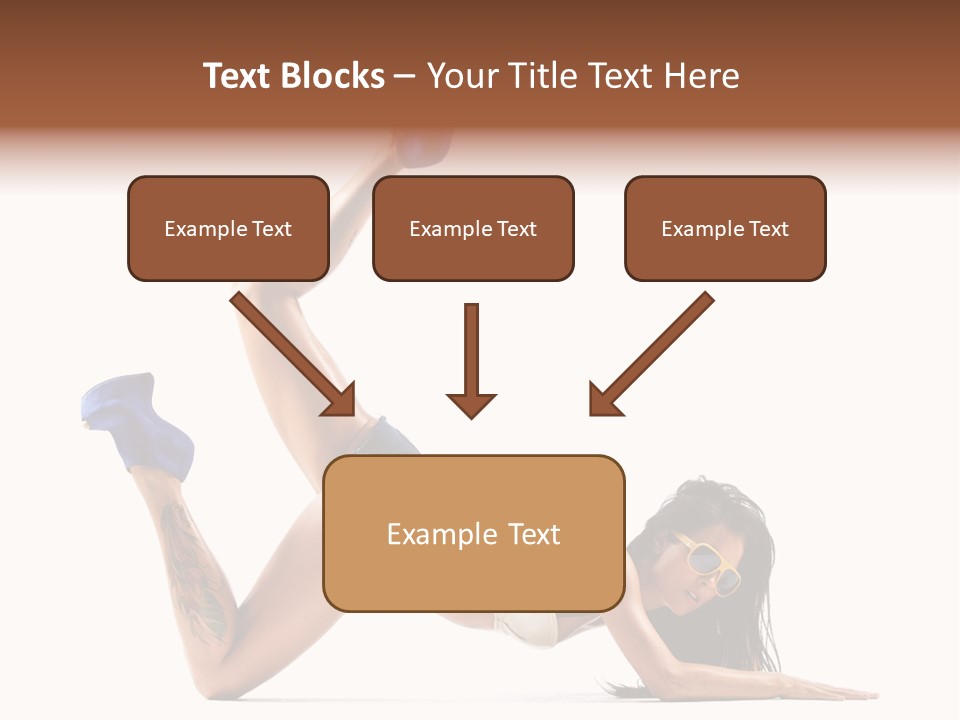 Disco Studio Dancer PowerPoint Template