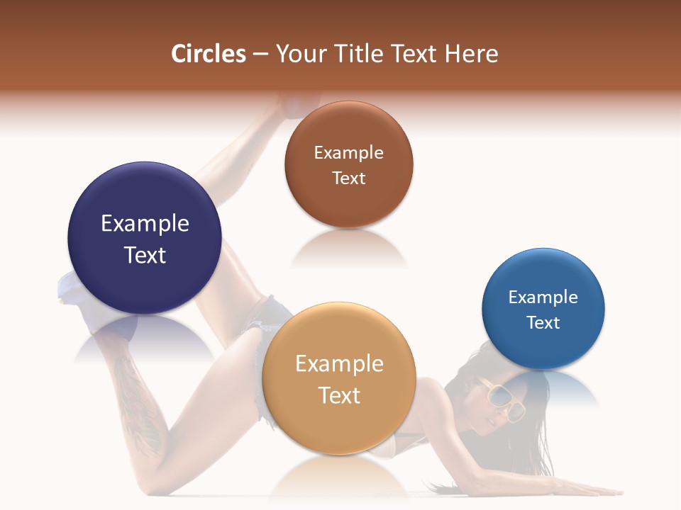 Disco Studio Dancer PowerPoint Template