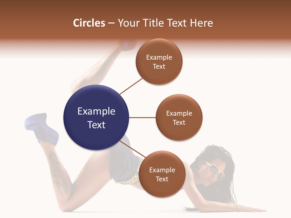 Disco Studio Dancer PowerPoint Template