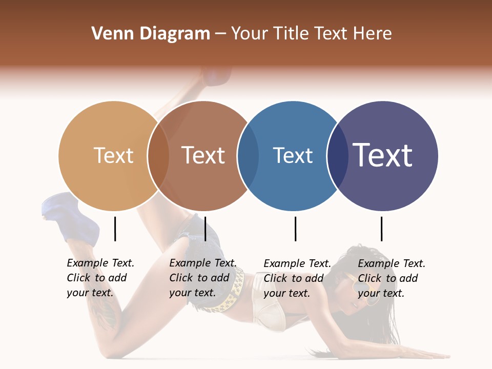 Disco Studio Dancer PowerPoint Template