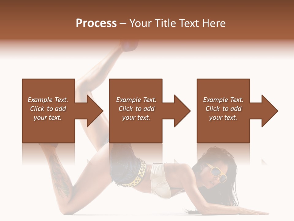 Disco Studio Dancer PowerPoint Template