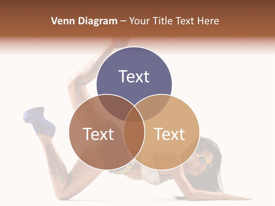 Disco Studio Dancer PowerPoint Template