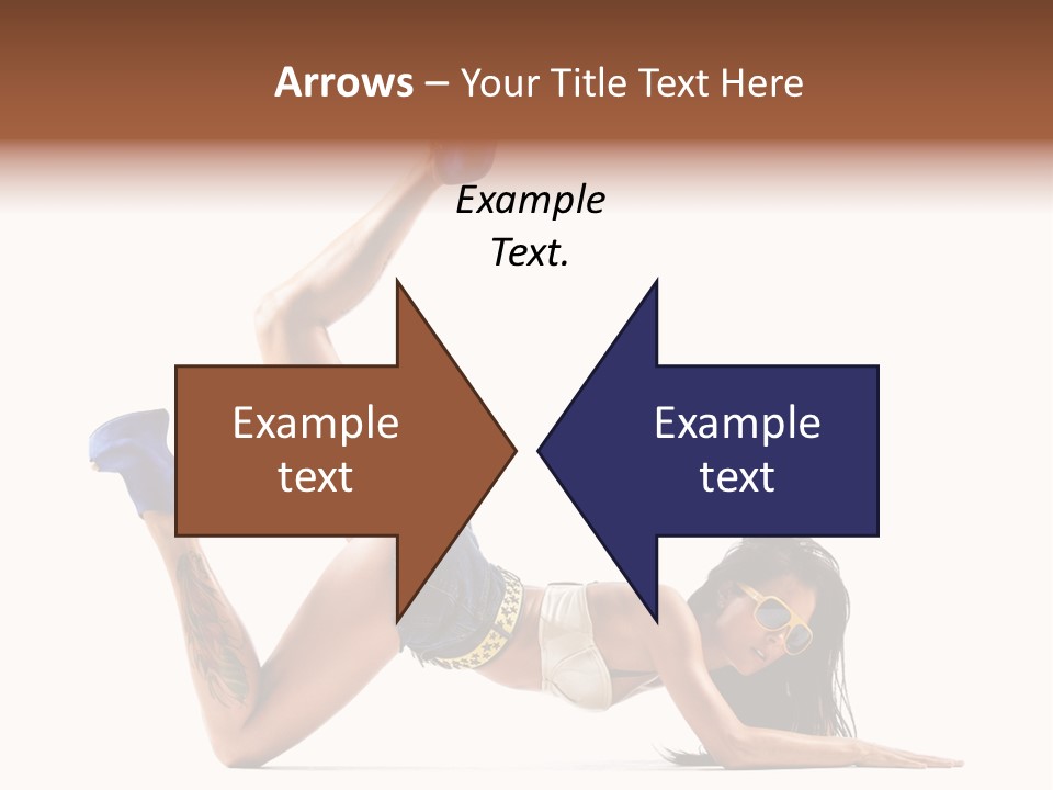 Disco Studio Dancer PowerPoint Template