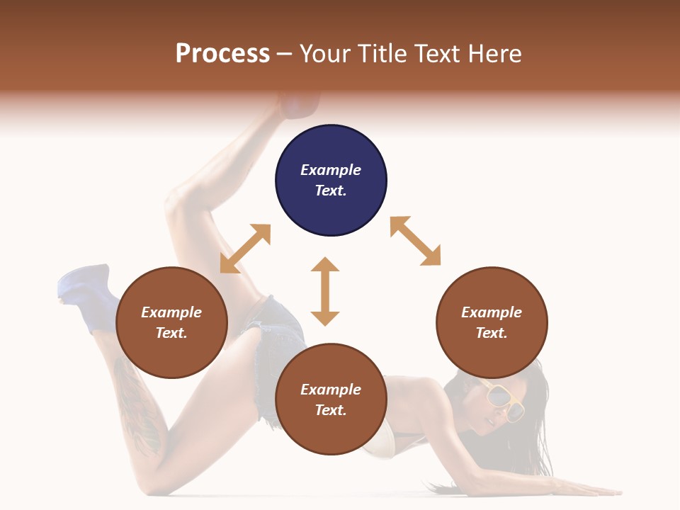 Disco Studio Dancer PowerPoint Template