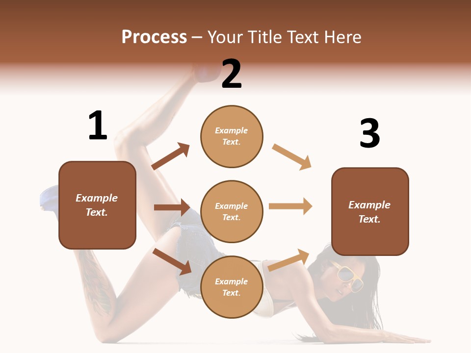 Disco Studio Dancer PowerPoint Template