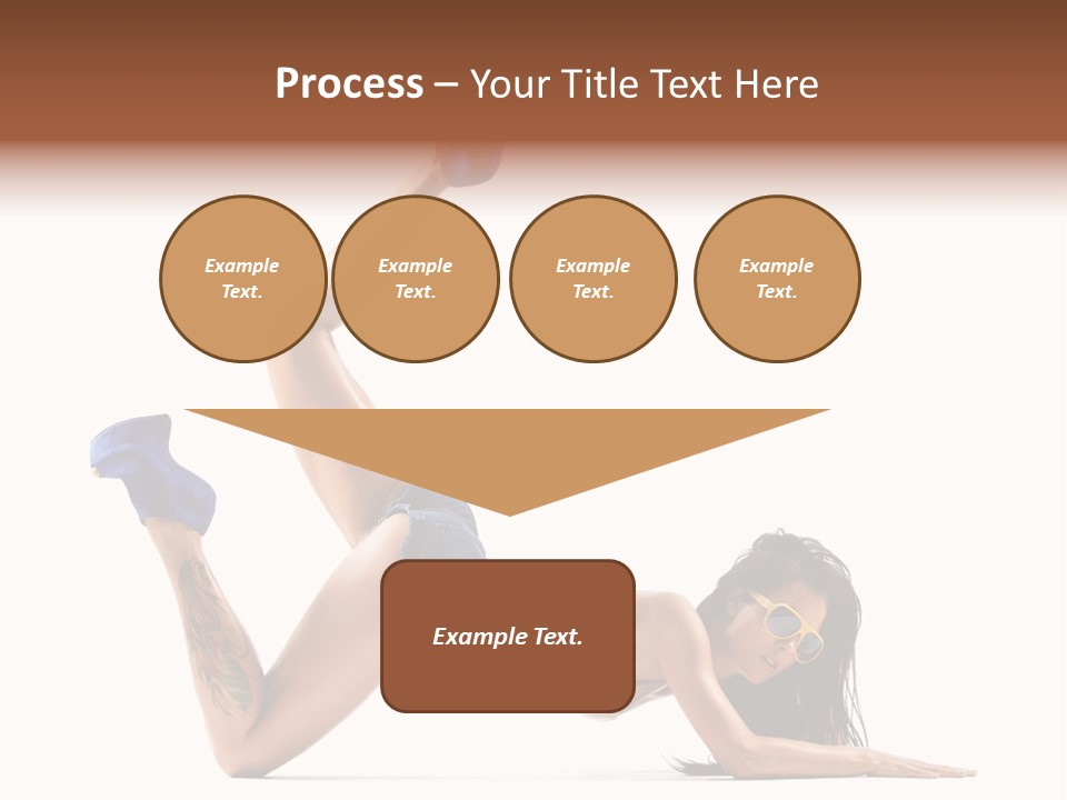 Disco Studio Dancer PowerPoint Template