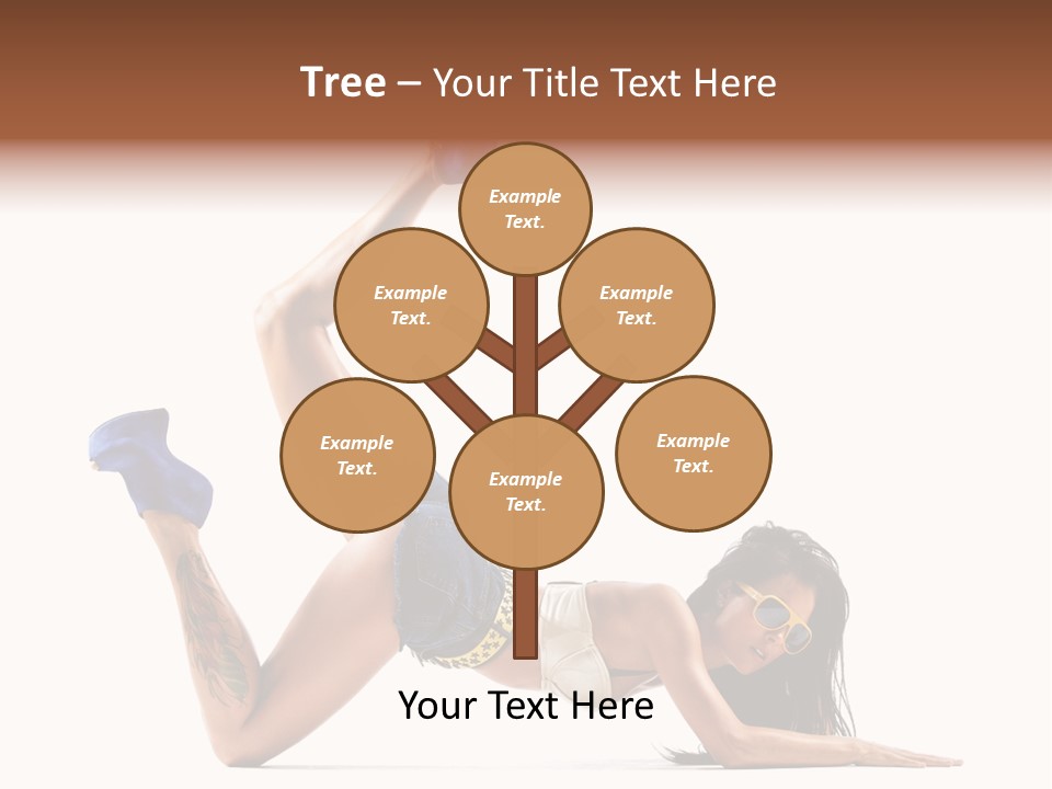 Disco Studio Dancer PowerPoint Template