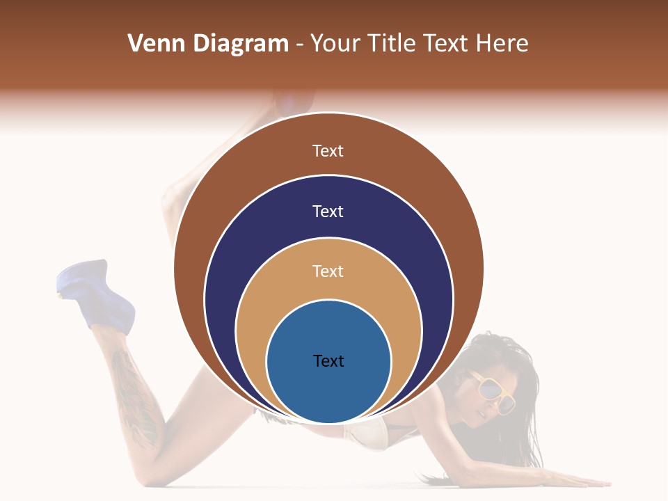 Disco Studio Dancer PowerPoint Template