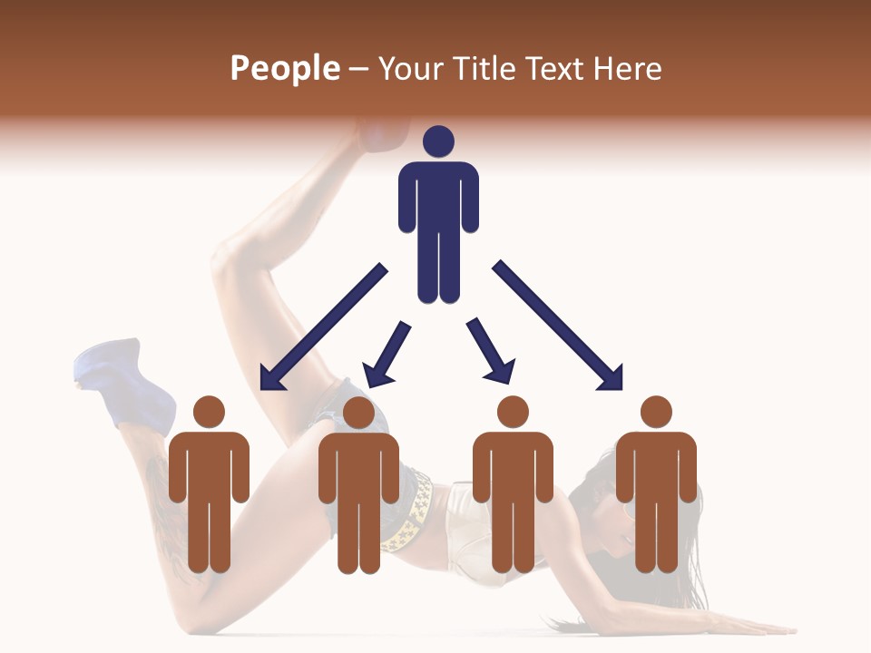 Disco Studio Dancer PowerPoint Template