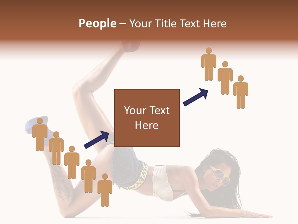 Disco Studio Dancer PowerPoint Template