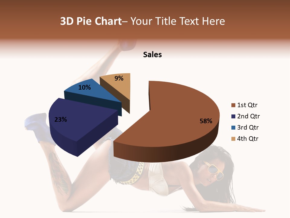 Disco Studio Dancer PowerPoint Template