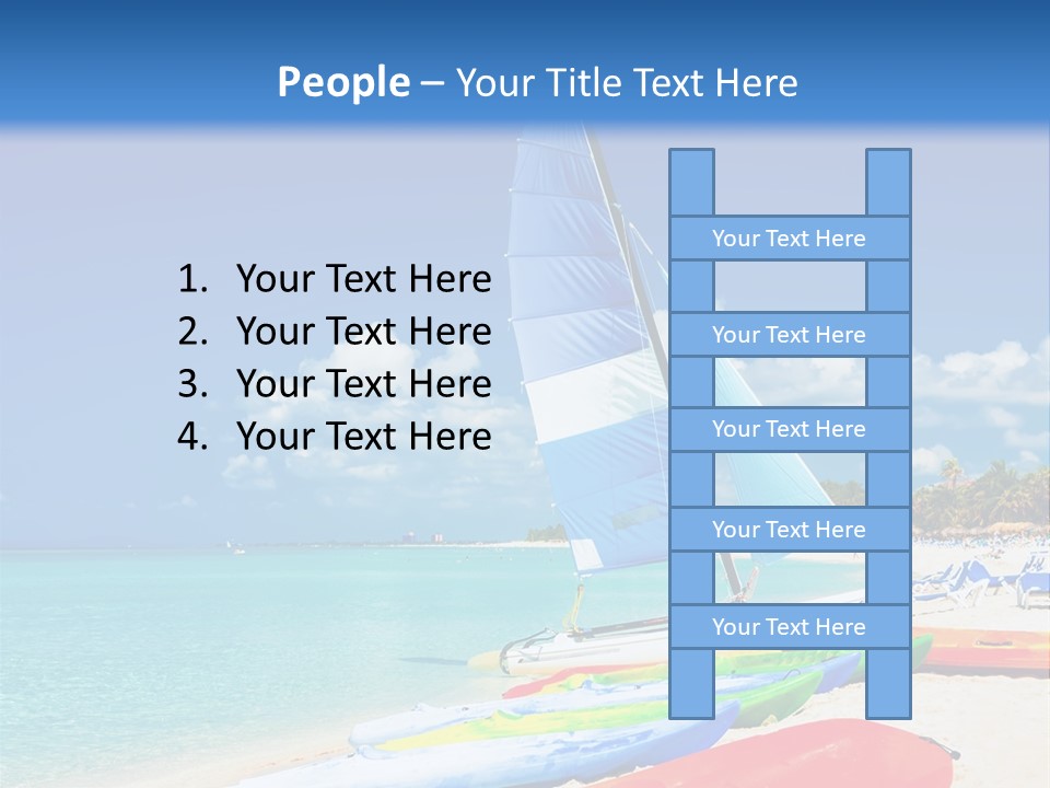 Boating Relax Antilles PowerPoint Template