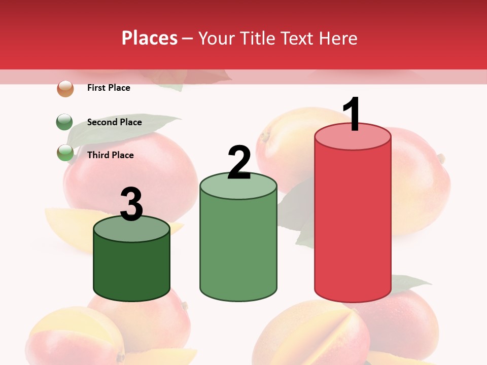 Tropical Slice Mango PowerPoint Template