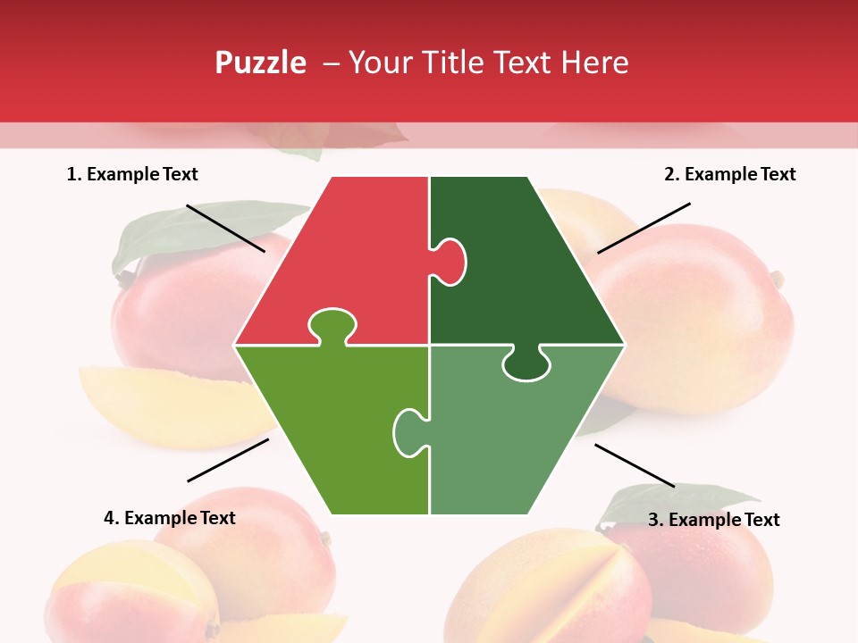 Tropical Slice Mango PowerPoint Template