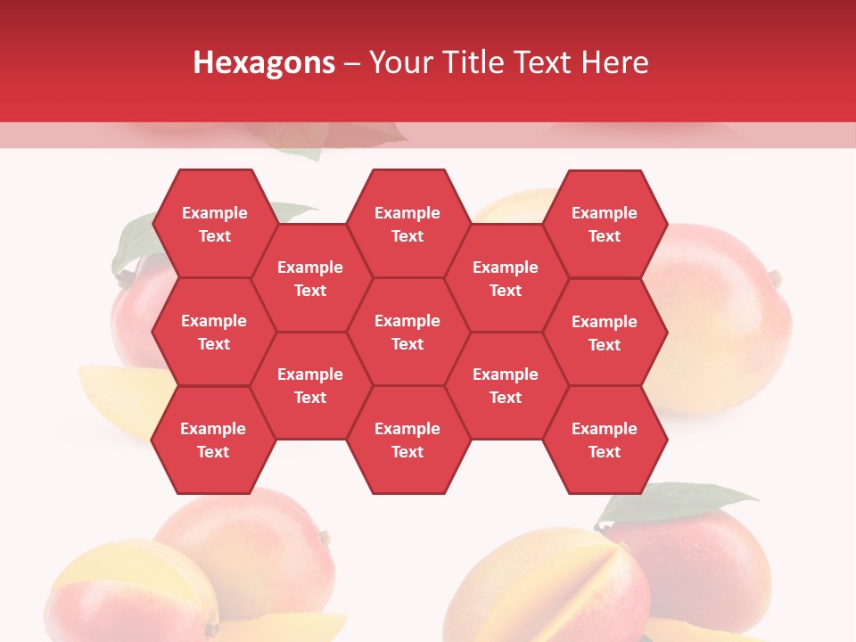 Tropical Slice Mango PowerPoint Template