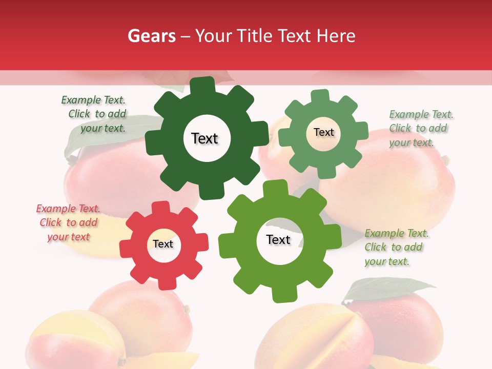 Tropical Slice Mango PowerPoint Template