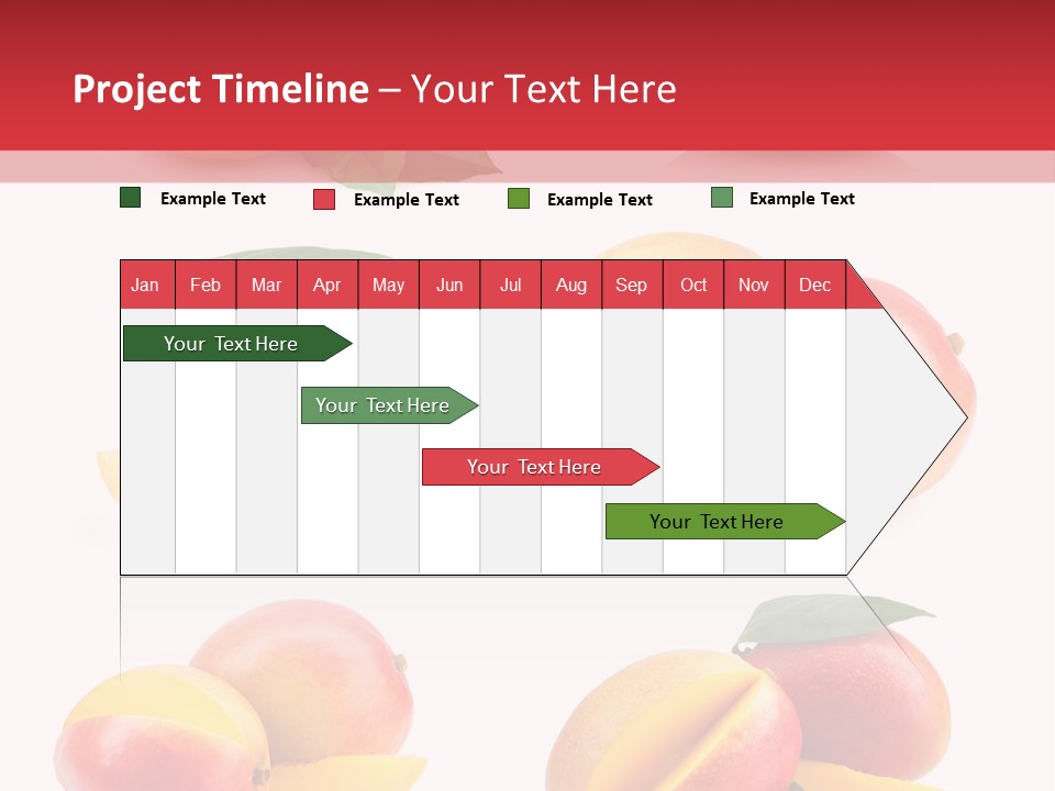 Tropical Slice Mango PowerPoint Template