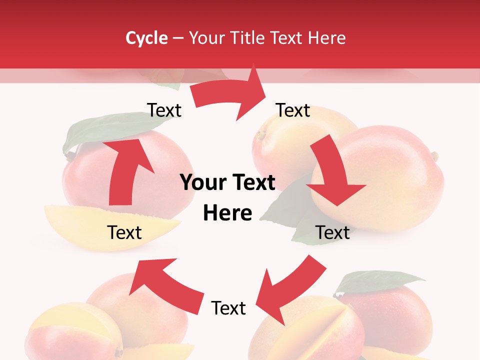 Tropical Slice Mango PowerPoint Template