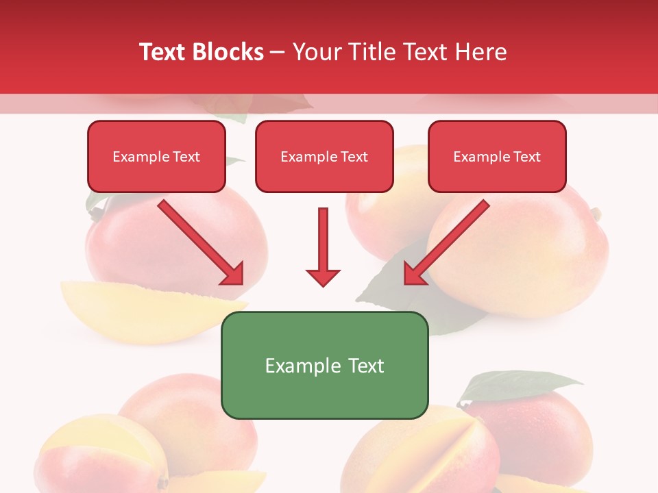 Tropical Slice Mango PowerPoint Template