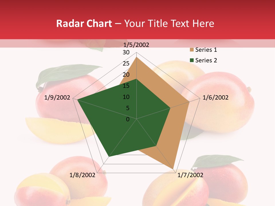 Tropical Slice Mango PowerPoint Template
