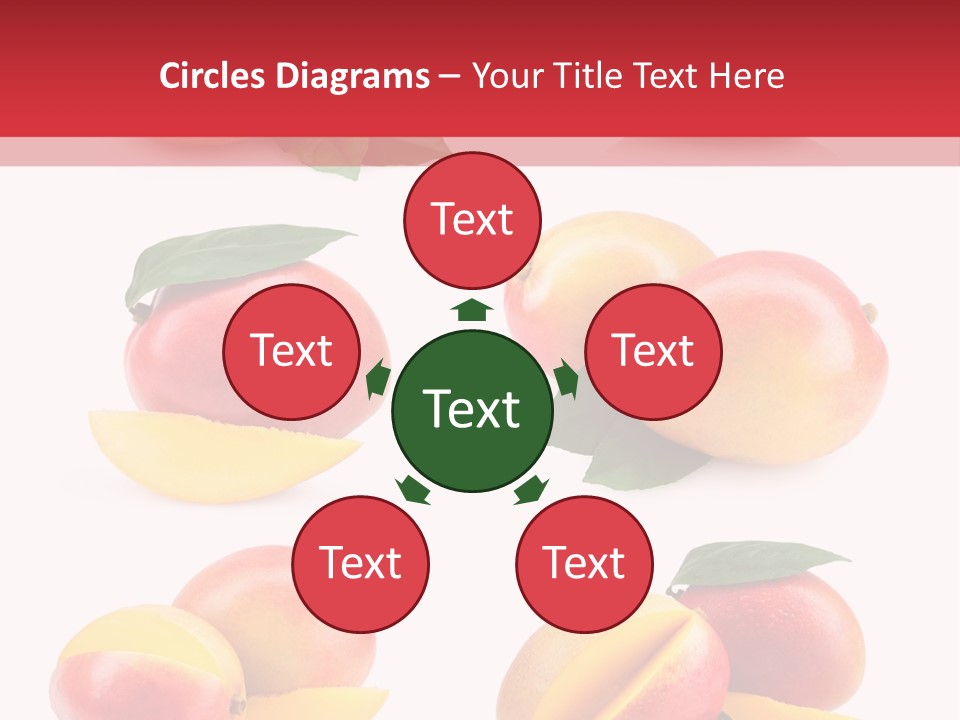 Tropical Slice Mango PowerPoint Template