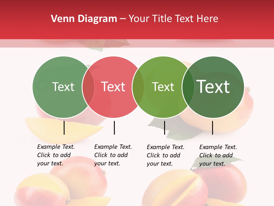 Tropical Slice Mango PowerPoint Template