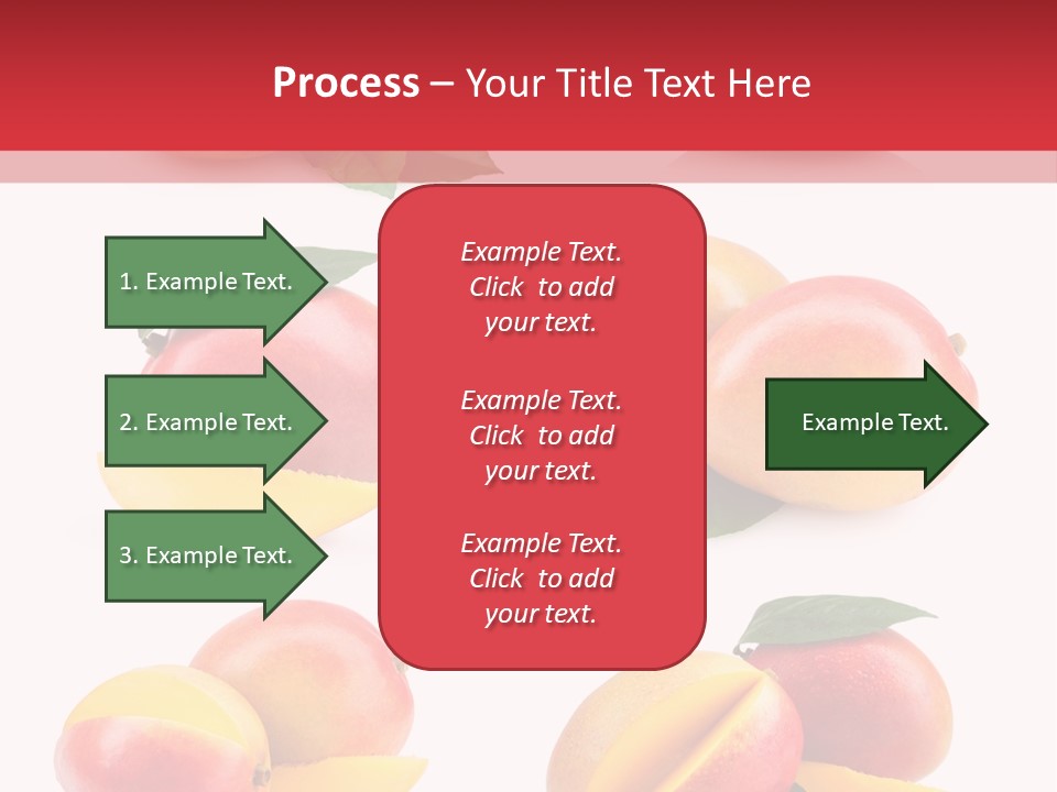 Tropical Slice Mango PowerPoint Template