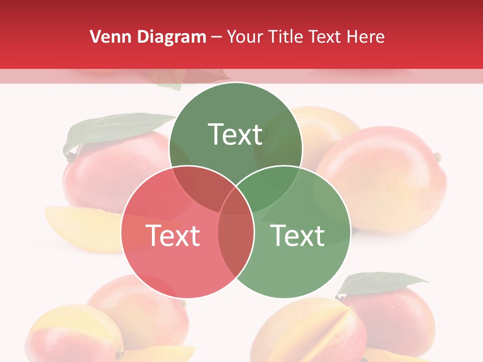 Tropical Slice Mango PowerPoint Template