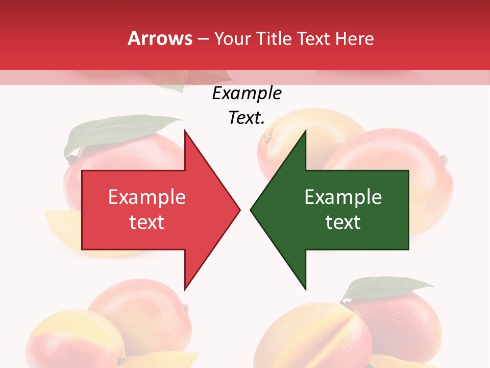Tropical Slice Mango PowerPoint Template