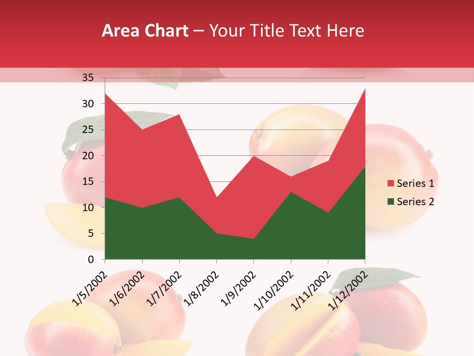 Tropical Slice Mango PowerPoint Template
